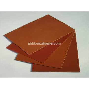 Orange derlin paper laminate sheets